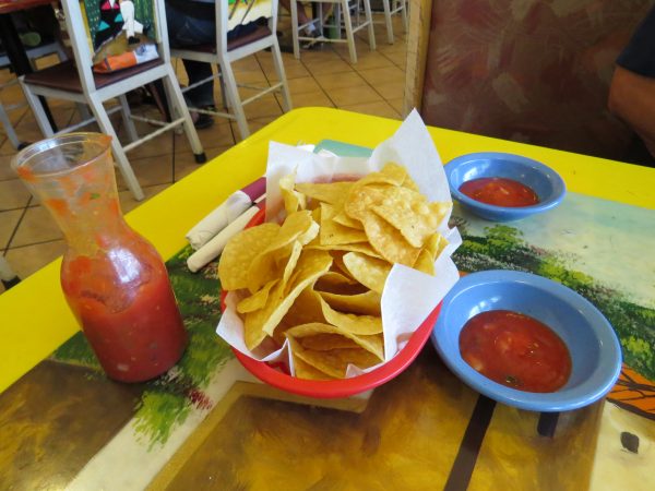 Chips and Salsa, Chips and Salsa on table